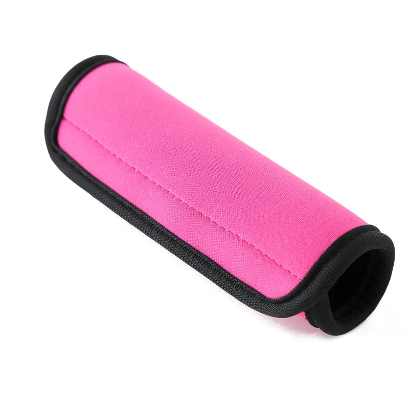 Bag Suitcase Lage New Handle Comfortable Neoprene Lage Handle Wrap Grip Identifier Stroller Grip Protective Cover Bag Part smile