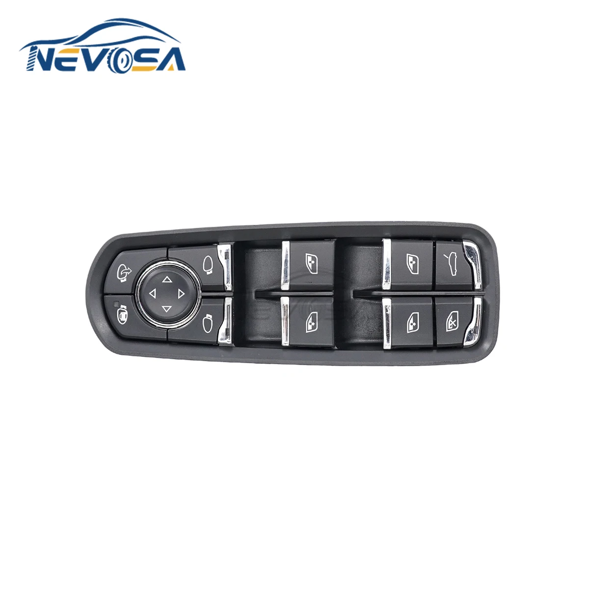 NEVOSA 7PP959858AE White Lgiht Electric Master Window Control Switch For Porsche Panamera Cayenne Macan 2011-2015 7PP959858AEDML
