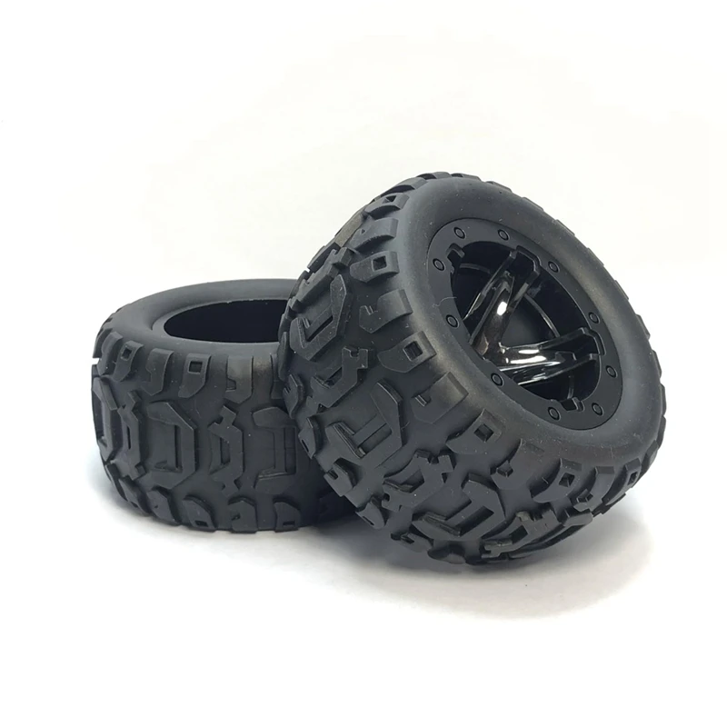 4Pcs Large Tire Widening Tyre Wheel For Wltoys 144001 124016 124018 124019 12428 Haiboxing 16889 RC Car Upgrade Parts