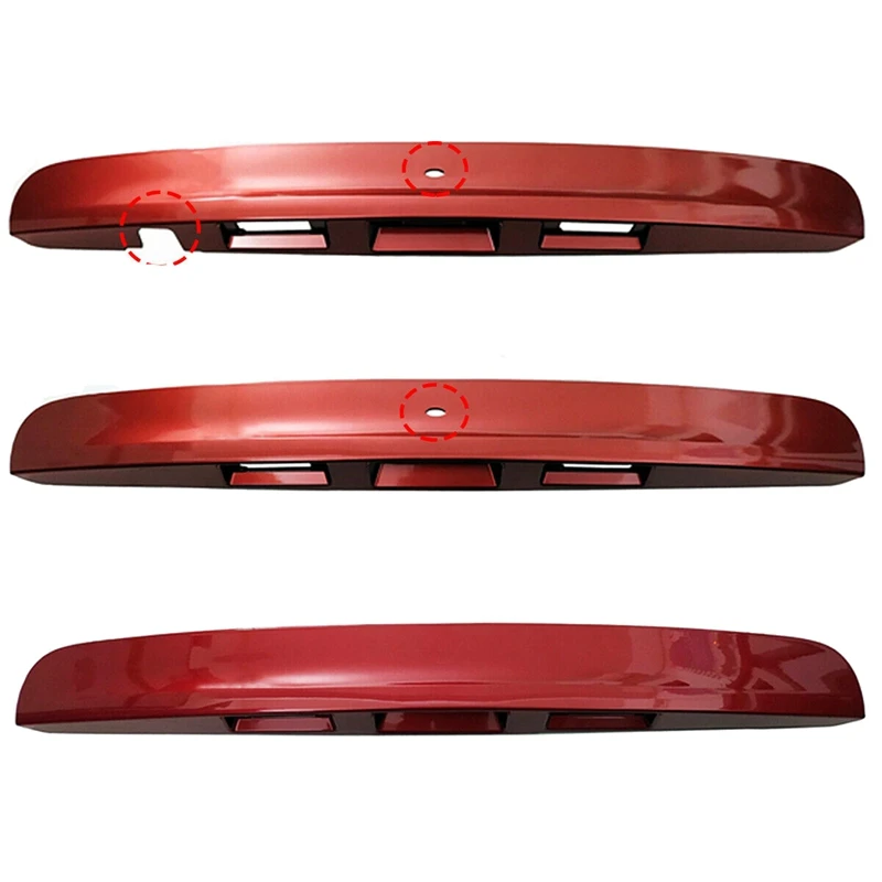 Car Red Rear Tailgate Boot Lid Handle Cover for Nissan Qashqai J10 2007-2014
