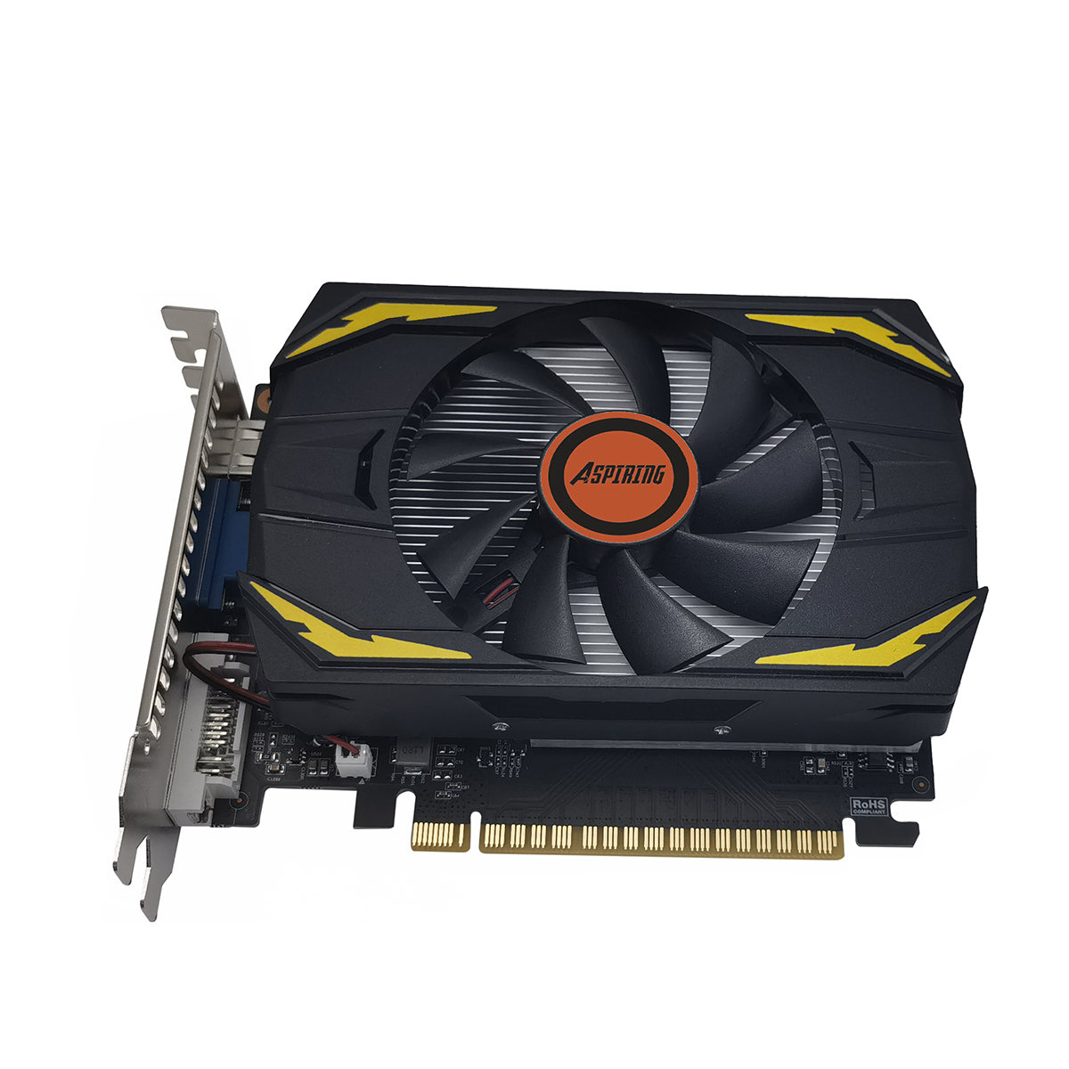 GTX 750Ti 4GB Graphics Card GDDR5 128bit Direct X12 640SP Gaming Video Card, PCI Express 2.0x16 Interface, HDMI, DVI-D, VGA, Low Power GPU for Working