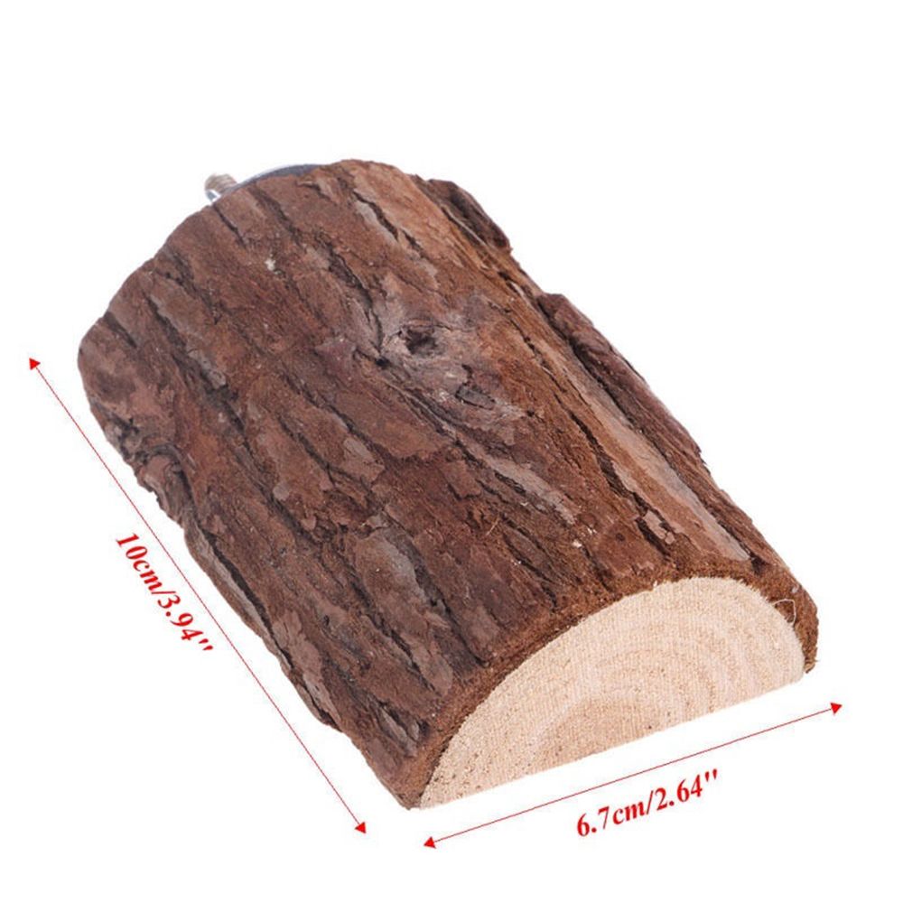 Wooden Rat Budgie Platform Perches Bird Toy Parrot Stand