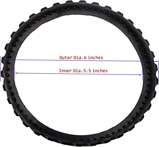 Hot Tracks Tyres Wheel Replacement Kit For Zodiac MX8 MX6 MX8 Elite MX6 Elite Baracuda R0526100 Pool Cleaner Tire Track