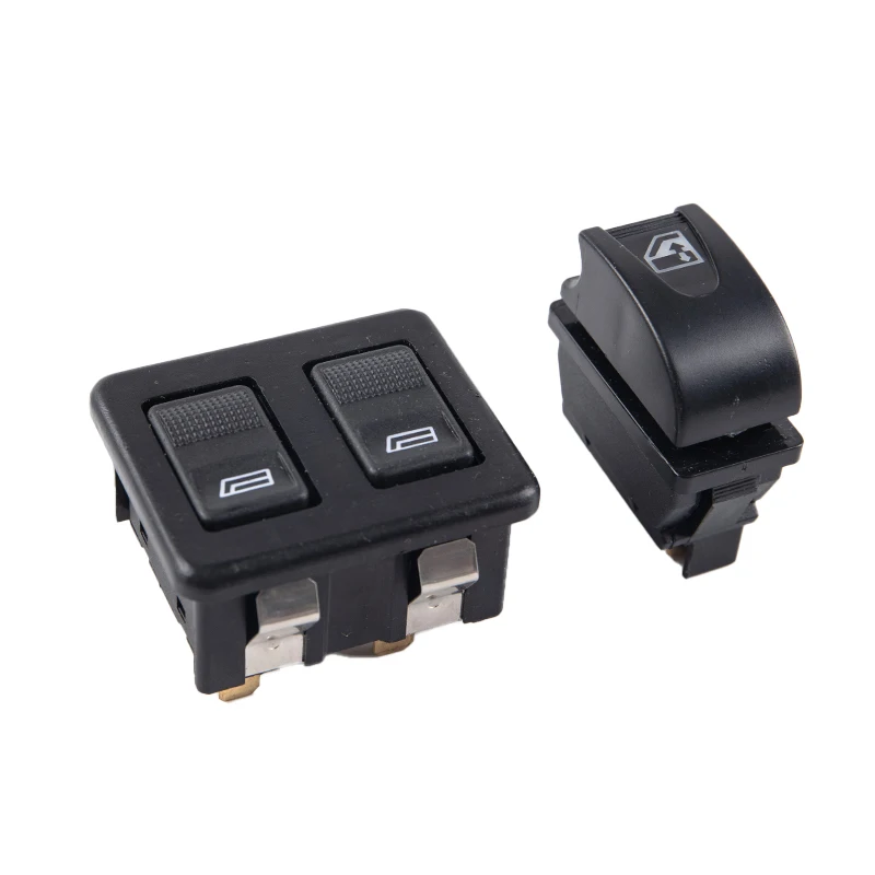 Electric Car 1PCS Universal Power Window Switch Lifter Controller Control Window Regulator Switch Accessories 5 Pins DC 12V smile