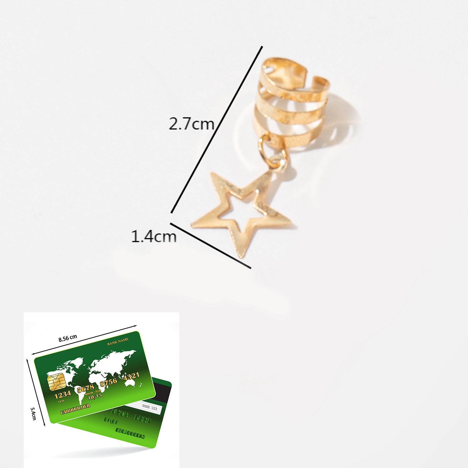 Twist Braid Hair Ornament Dirty Braid Hair Buckles Spiral Hollow Star Rings Women Circle Hoop Braid DIY Pendant Hair Accessories 83226 5 aee45