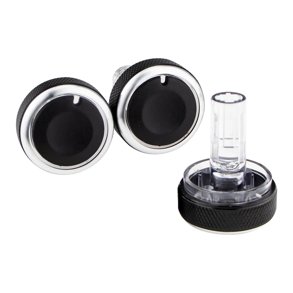 Knob 23mm Car AC Air Conditioning Heat Control Switch Knob Aluminum Alloy Accessory Suitable for Suzuki Swift SX4 2012 QT34 smile