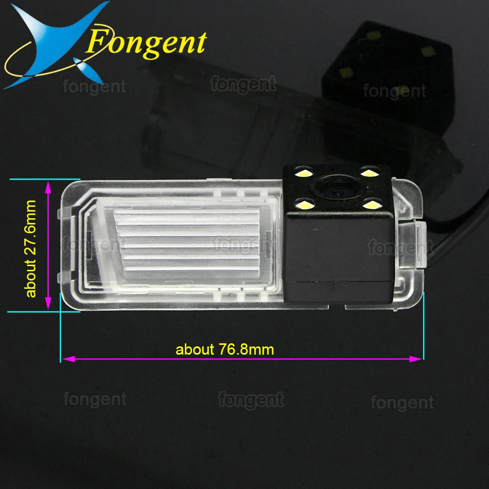 Golf 6 for 6 Polo 6R Passat CC Magotan Bora Dedicated Cayenne an VW 2011 2012 2013 Car Rear View Vehicle Camera smile