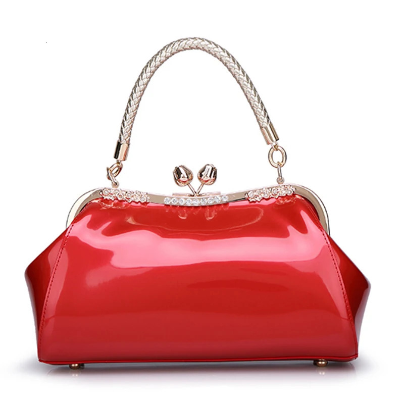 High Quality Patent Leather Handbag Shoulder Bags for Women Crossbody bag Handbags Women bag bolsa feminina 241107