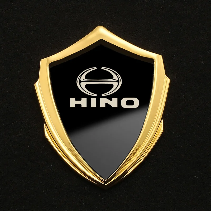 Car 3D Metal Flag Emblem Badge Decals Sticker Car Windows for HINO 700 PROFIA HINO 500 RANGER TRUCK BODY PARTS