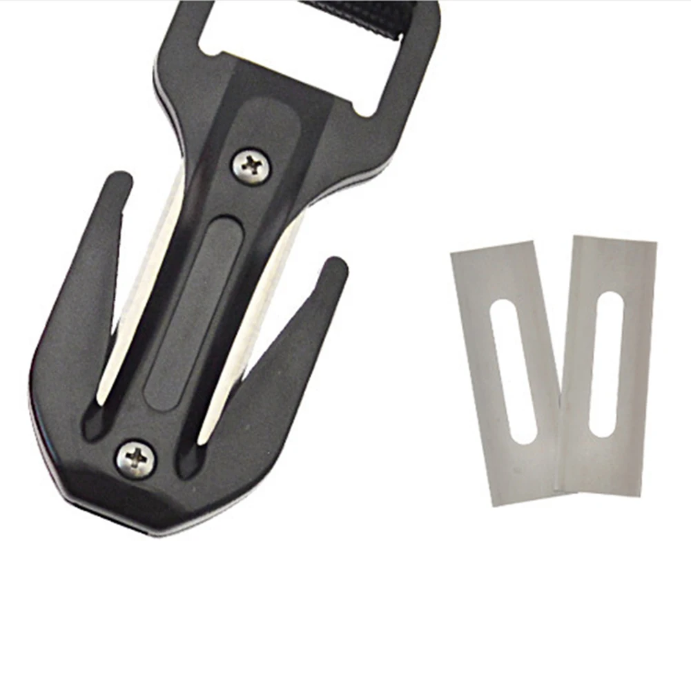 Diving Cutting Special Knife Line Cutter Underwater Knife Spearfishing Secant Equipment Wear-resistant Sharp Easy Carry Outdoor