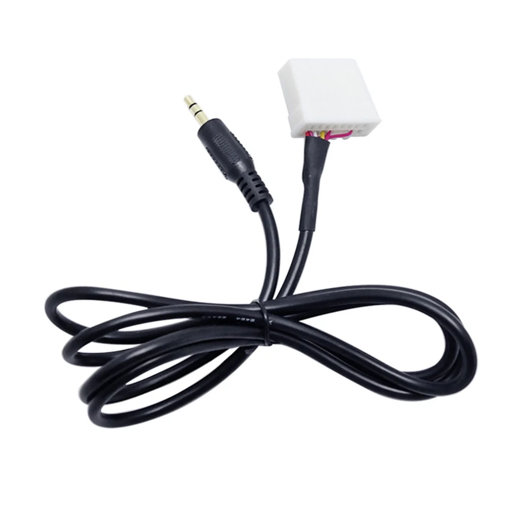 3 5mm Black B70 AUX Audio Adapter Input new Cable for Mazda 2 3 2025 5 6 MX5 RX8 2006 MP3 CD Changer Jack Plug