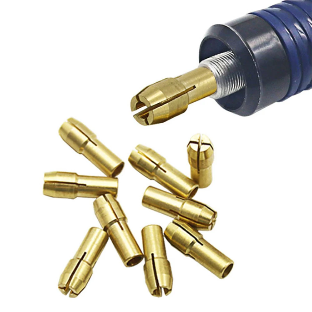 3.0mm Mini Drill Brass Collet Chuck Adapter Micro Dremel Rotary Tool Accessories For Woodworking