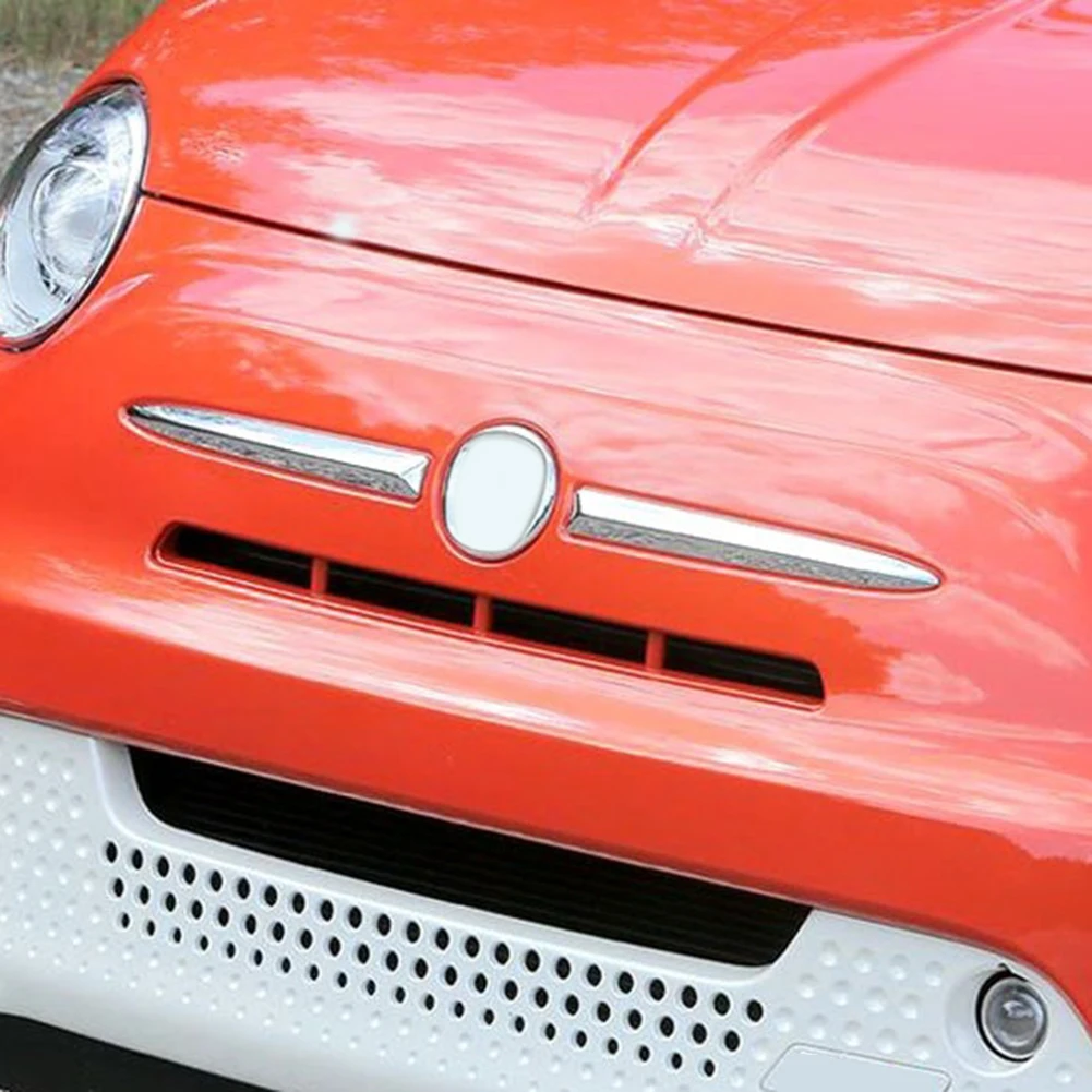Car Front Bumper Lower Moulding Chrome Trim Molding for FIAT 500 2007-2015 735455057 735455056 Left Right Side
