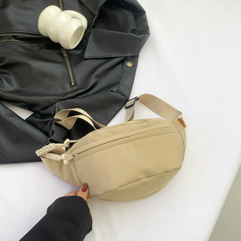 2024 new bag women's dumpling bag women's waist bag chest bag personalized shoulder bag crossbody bag