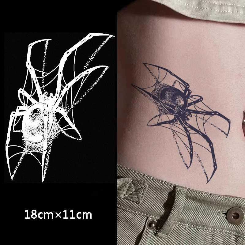 Herbal Tattoo Stickers Spider Web Temporary Tattoos Persistent Punk Cobweb Fake Tattoos Cheap Products Festival Artists Tattoo Stickers W241109