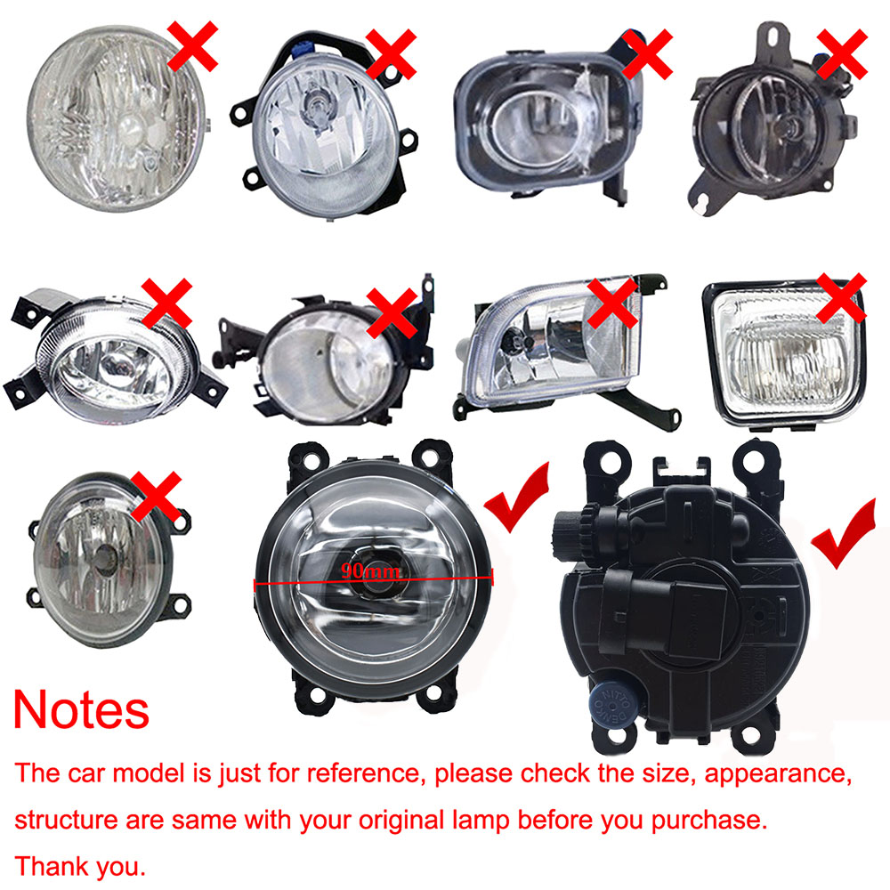 NEW Fog Lights LED Fog Light Headlight for Jaguar X-Type X400 2002-2008 Led Fog Lights H11 H8 Replacement SMT Fog Head Lamp