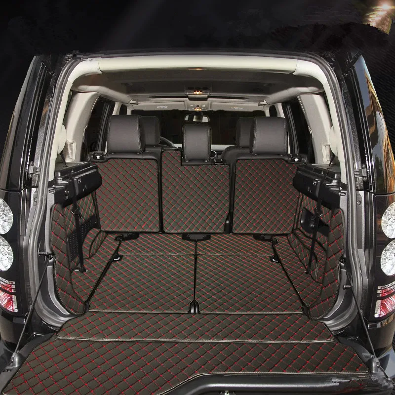 High quality! Special car trunk mats for Land Rover Discovery 3 2009-2004 7 seats cargo liner boot carpets cover,Free shipping