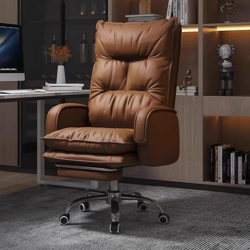 Mobile Adjustable Office Chairs Adjustable Executive Leather Massage Gaming Chair Design Wheels Cadeira Gamer Office Furniture