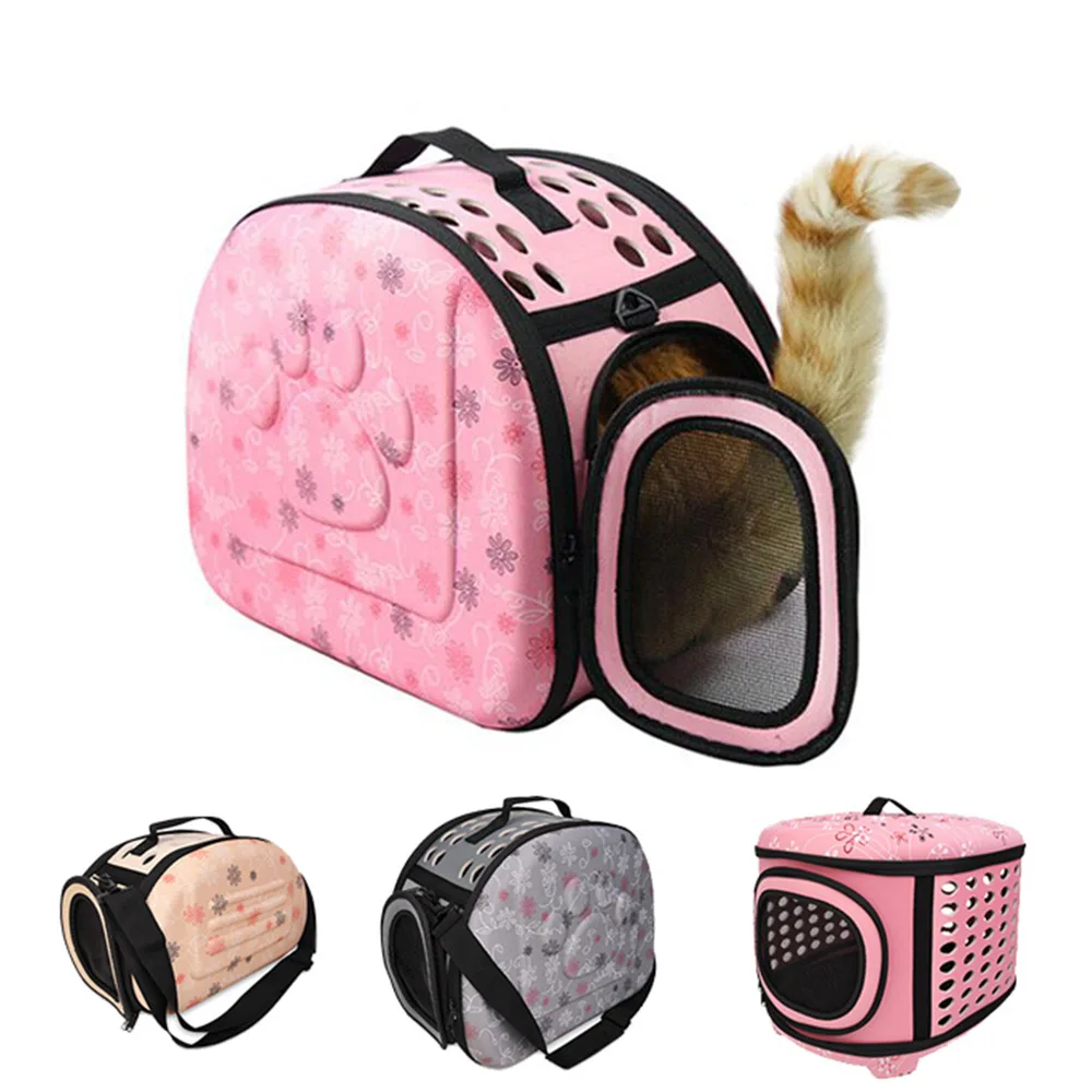 Others Dog Carrier Breathable Cat Carrier Bags Foldable Pet Bags Pet Carrier Small Dog Carrier Bag Cat Fanshional Design Externide Bag Cat Pack Dog H2
