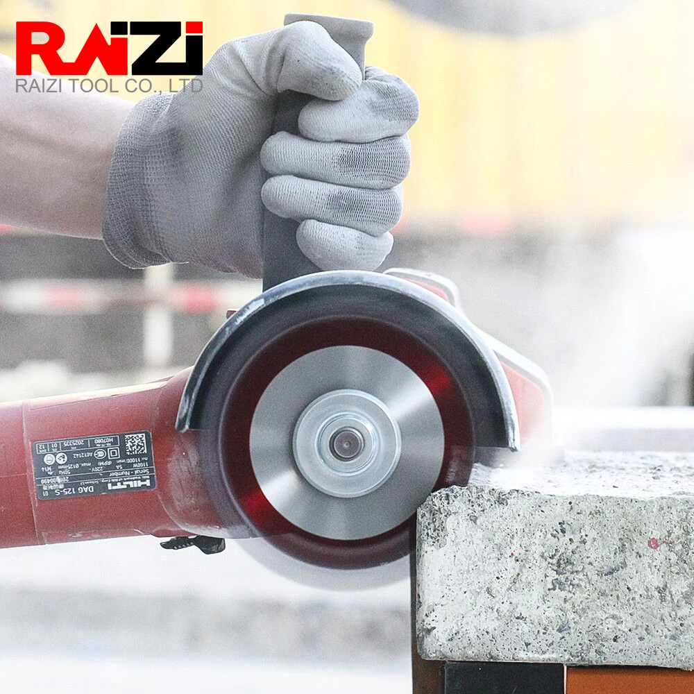 Raizi Premium Fire Rescue Root Cutter Blade With Vacuum Brazen Carbide Segment For Reinforced Concrete Tree Root Cut Disc Blade