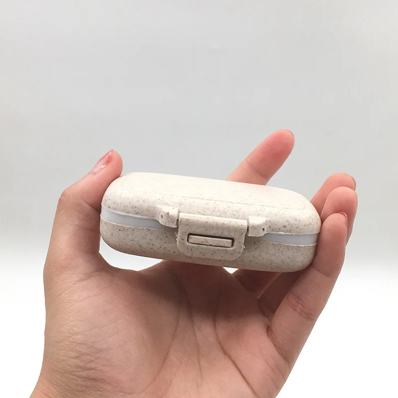 2025 3 Lattices Pill Box Tablet Pill Case Dispenser Medicine new Boxes Dispensing Medical Kit Mini Organizer Case Holder Pill Splitter