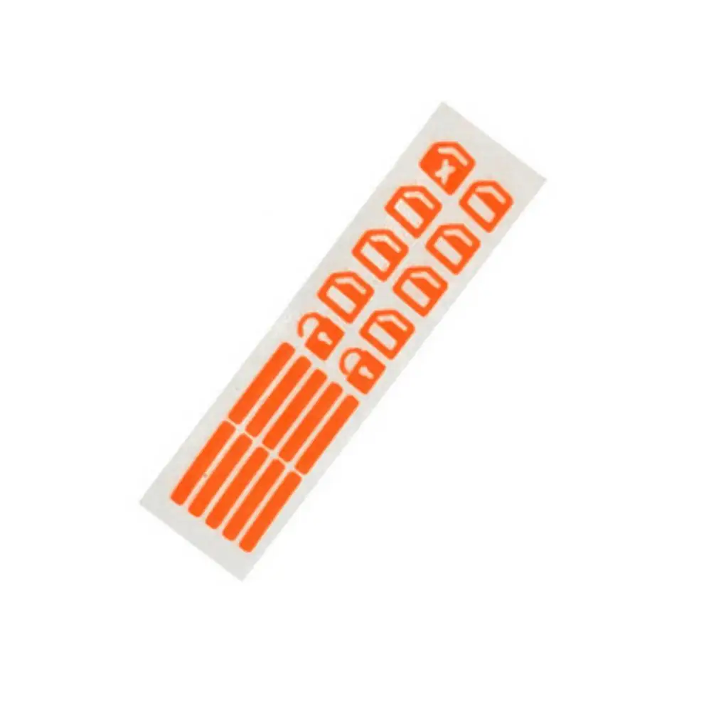 Car Interior Accessories Practical Durable Fluorescent Luminous Sticker Car Accessories Car Window Lift Switch Sticker