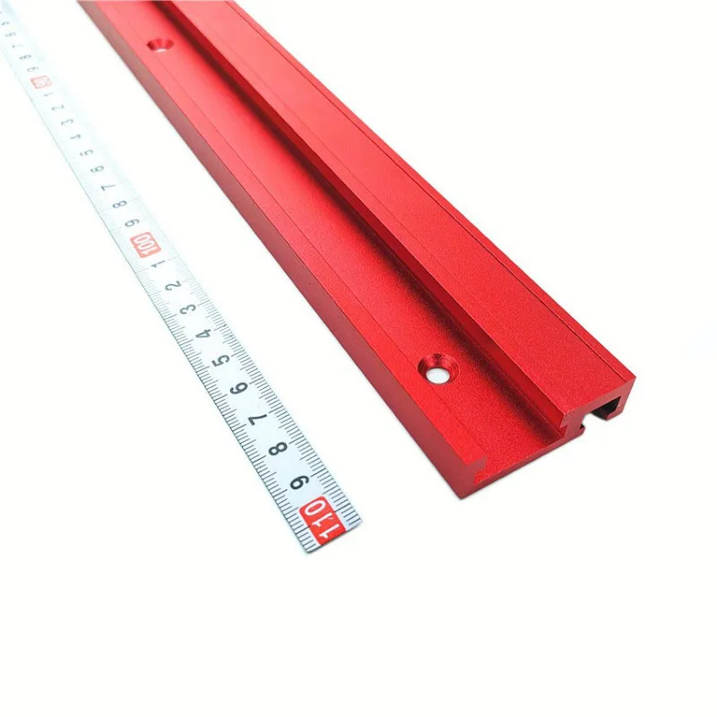 Model 45 Standard Aluminium Alloy Chute T-tracks T Slot 2025 with Miter Track Stop Woodworking Tool for new Woodworking Workbench