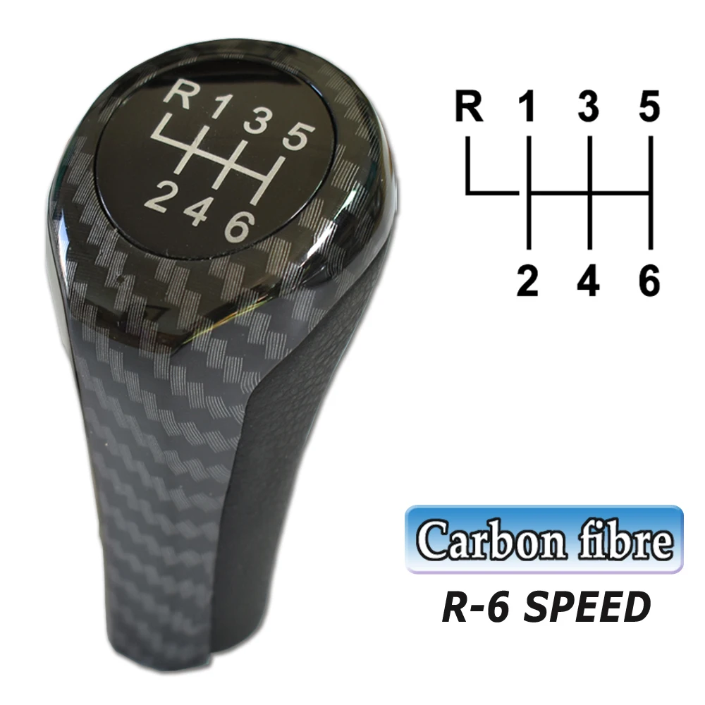 1 Fit For 3 5 6 Series E30 E32 E34 E36 E38 E39 E46 E53 E60 E63 E83 E84 E90 E91 Car 5 6 Speed Leather Gear Stick Shift Knob smile