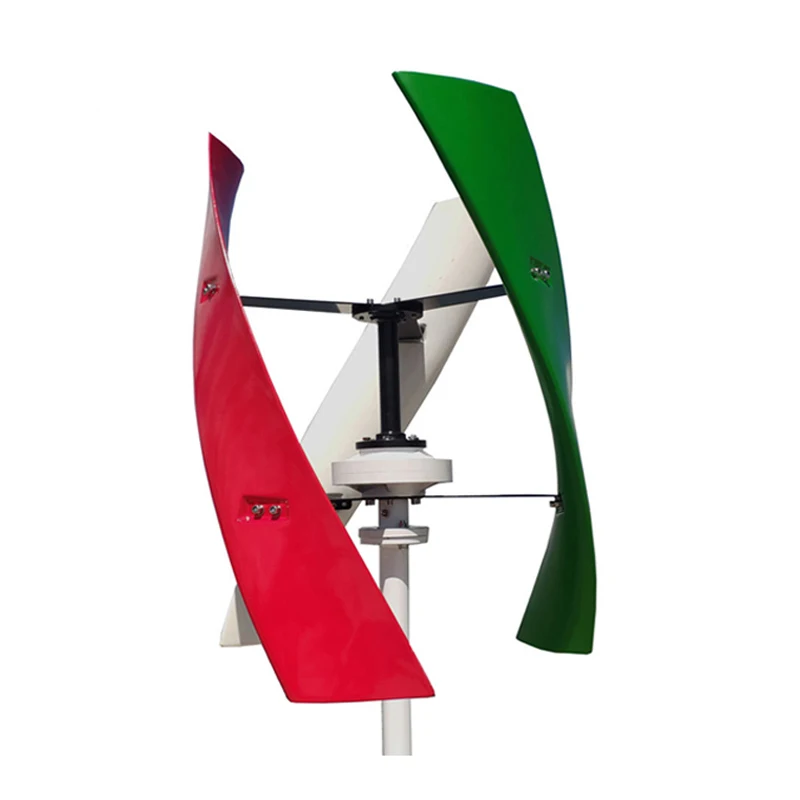 BeiGood 10000W Vertical Axis Wind Turbine Generator 10KW 24V 48V 96V 220V Low Noise Windmill for Home Boat Farm