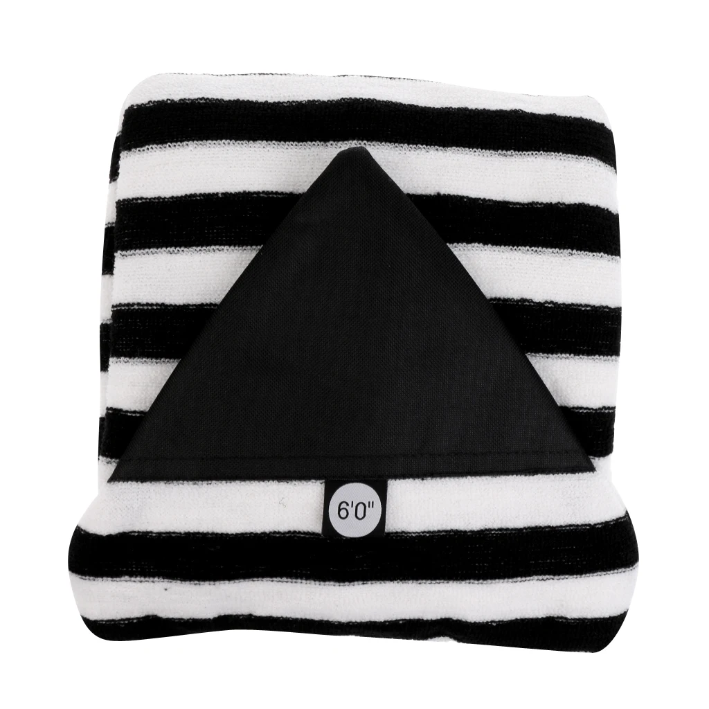 Surfboard Sock Surf 6Ft Protective Storage Cover Case Bag Stripe For Shortboard Bodyboard Water ddmysmile Sports Surfing Accessories Smile