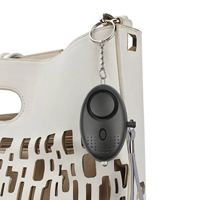 Mini 130dB Self Defense Alarm Anti-wolf Girl Women Security Protect Personal Safety Loud Scream Keychain Emergency Alarm/0258025