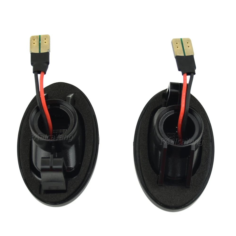 2pcs Dynamic LED Car Side Marker Lights For Mercedes Benz Repeater Signal Lamps Smart W450 W452 A-Class W168 Vito W639 W447