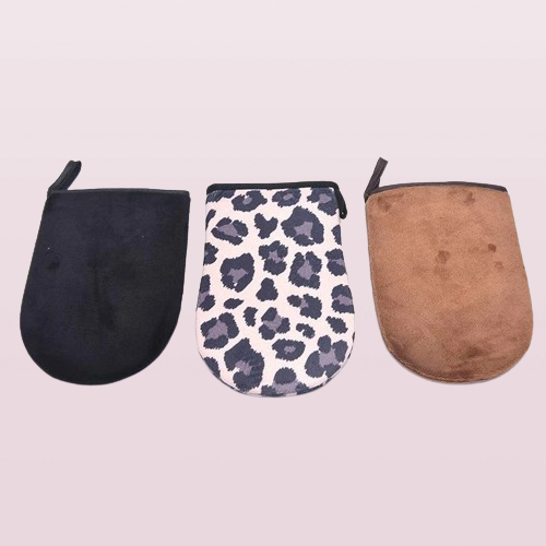 Reusable Bath Scrubbers Exfoliating Mitts Self Tanning Mitt Applicator Elastic Wrist Sunless Washable Tanner Mitts Glove Cream Lot