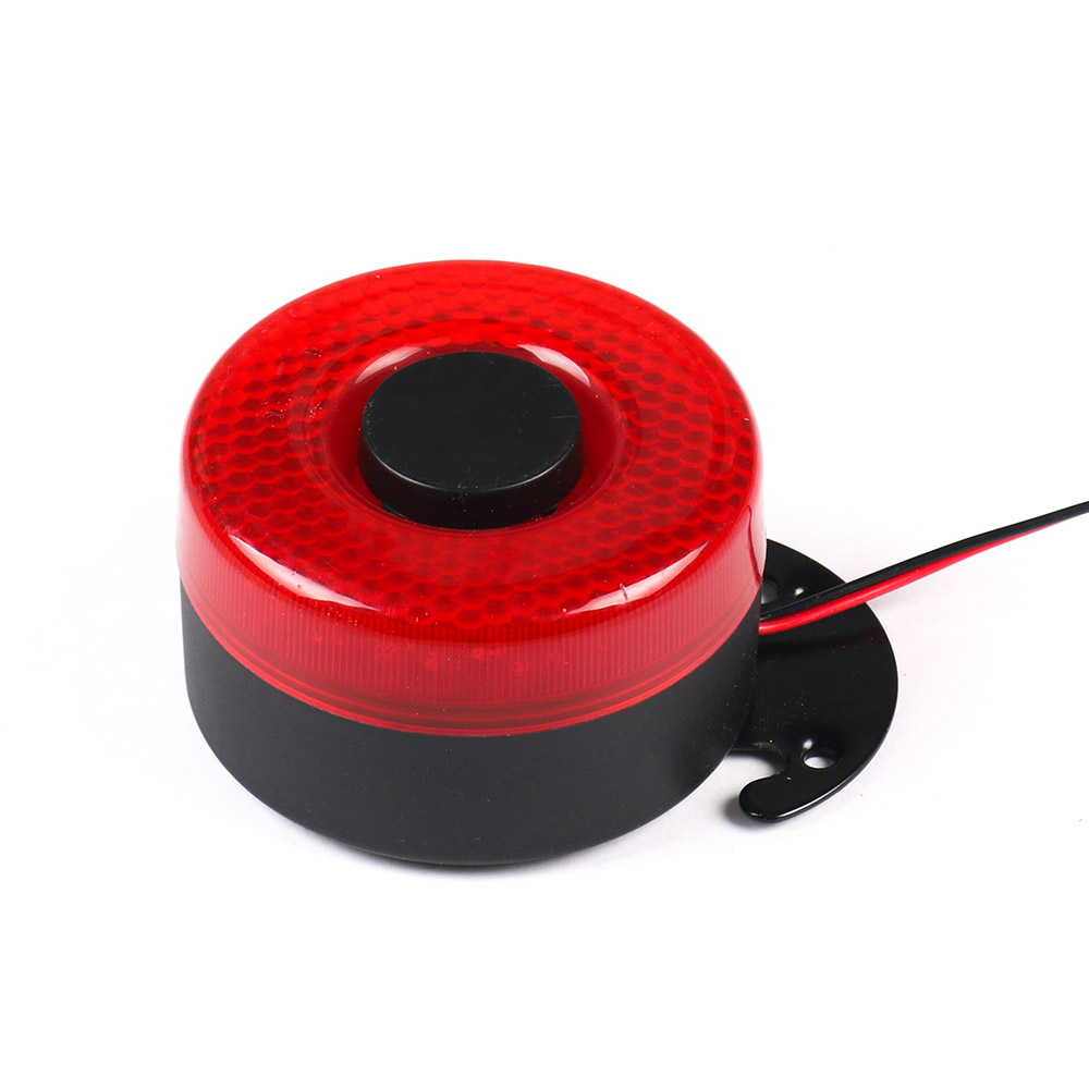 DC 12V-24V 105dB Auto Warning Siren Sound Signal Backup Alarms Horns With LED Beep Reverse Air Horn for the Car BX102098