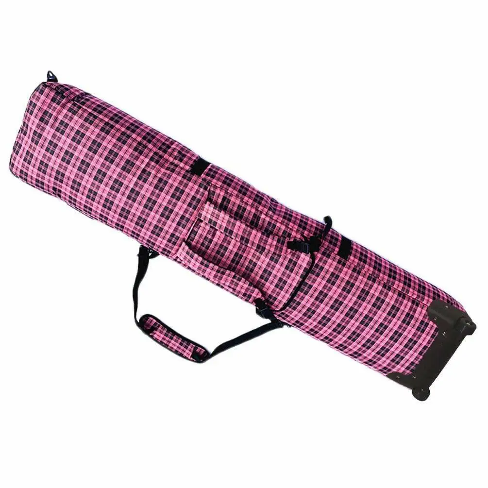 146cm-156cm Padded Travel Snowboard Bag Backpack Ski Board Bag with Wheel