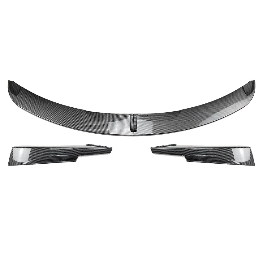 For BMW 3 Series E90 E91 LCI M Sport 2009-2012 Car Front Bumper Lip Spoiler Diffuser Splitters Body Kit Aprons Cover Guard Trim