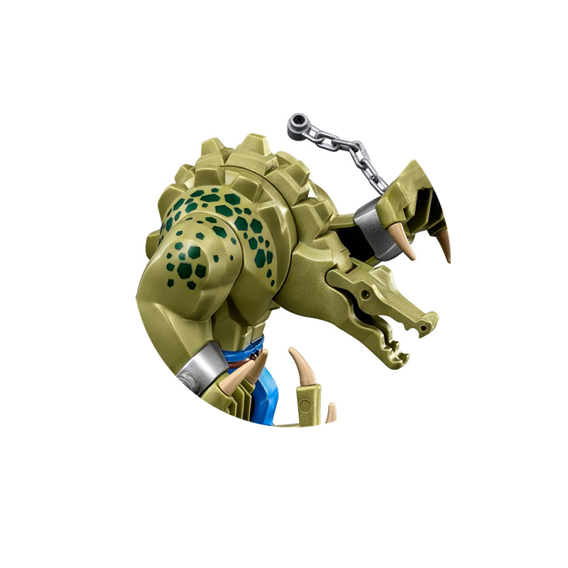 Great Value!!! 10.5cm Killer Croc Tail Gator Crocodile Killer Vs Wolverine Model 70907 Building Bricks Toys Blocks Child Figures