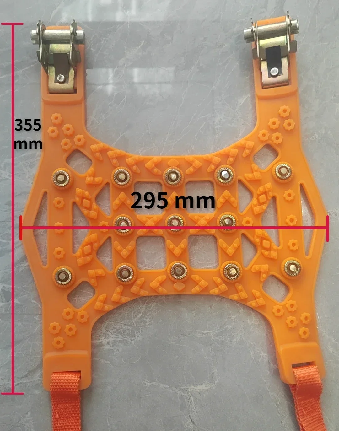 1Pcs Car Tire Wheel Chain Plastic Chain Car Truck SUV Winter Off Road Accessories 4x4 Snow Chains General-purpose Car Vehicle