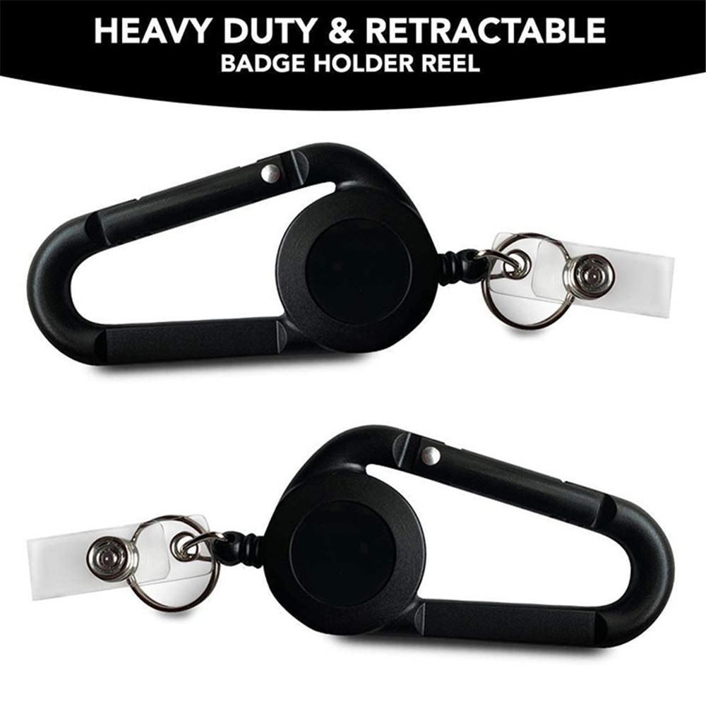 Key 2025 Ring Badge Reel Holder Retractable Id Card Badge Clip Hospital Nurse Supplies Name Tag Badge Reels Belt Rope new Holder Keychain
