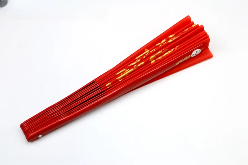 Tai Chi Kung Fu Bamboo Fan Chinese Classical Martial Arts Performance Hand Fan Handmade Antiquity Dance Show Props smile