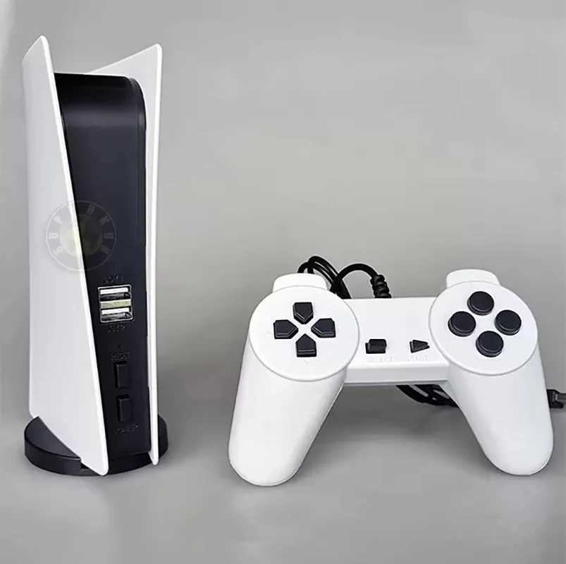 Gamestation 5 Console AV-OUT He TV Game Console Game Station 5 200Games Double Handle EU/US/UK Plug Y241109 - view 5