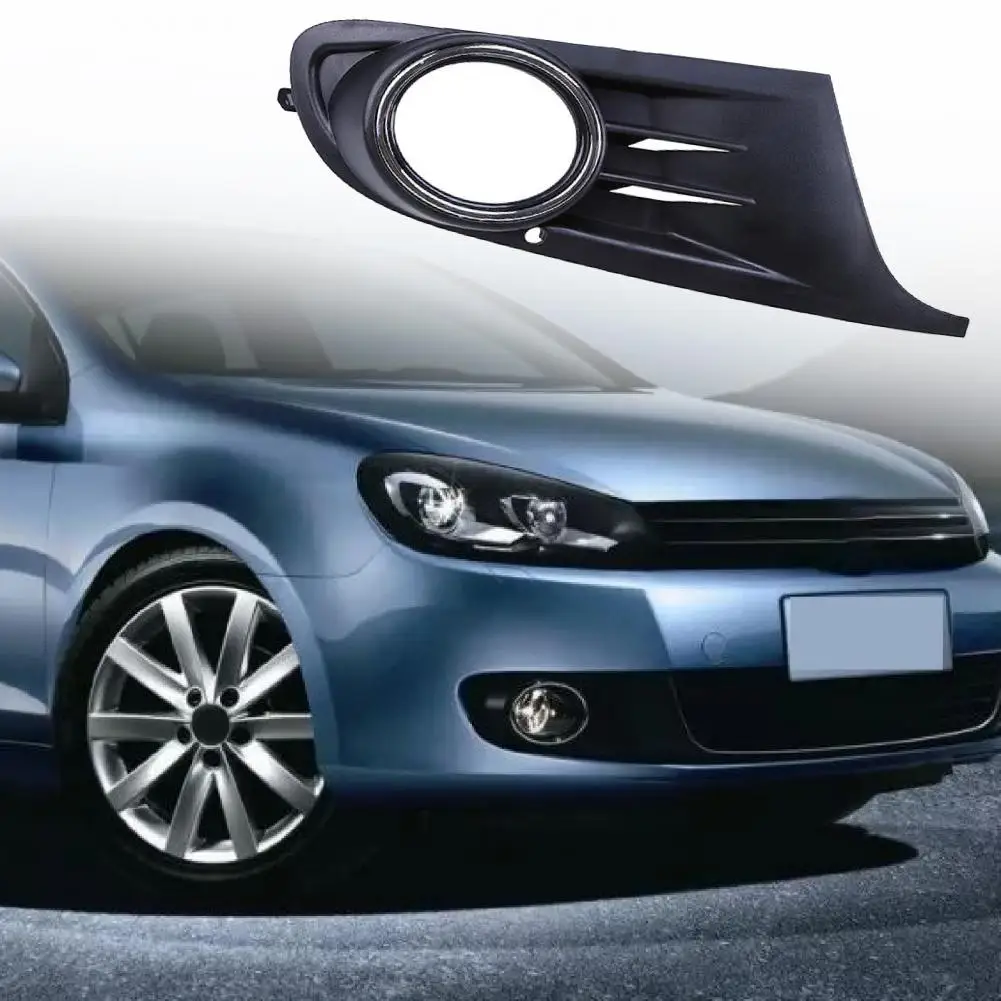 Front Bumper Grill Professional Perfect Match ABS L/R Lower Grille Replacement 5K0853665 5K0853666 for Golf 6 MK6 09-13