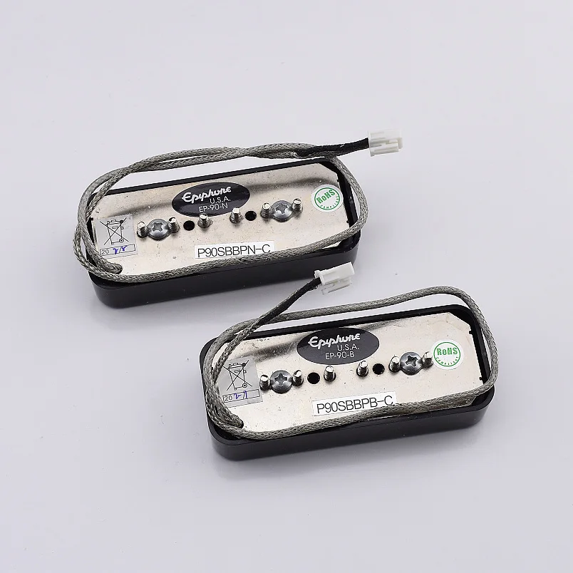 1 Set Original Genuine Epi USA P90 Pickup / P-90 Alnico Electric Guitar Pickup