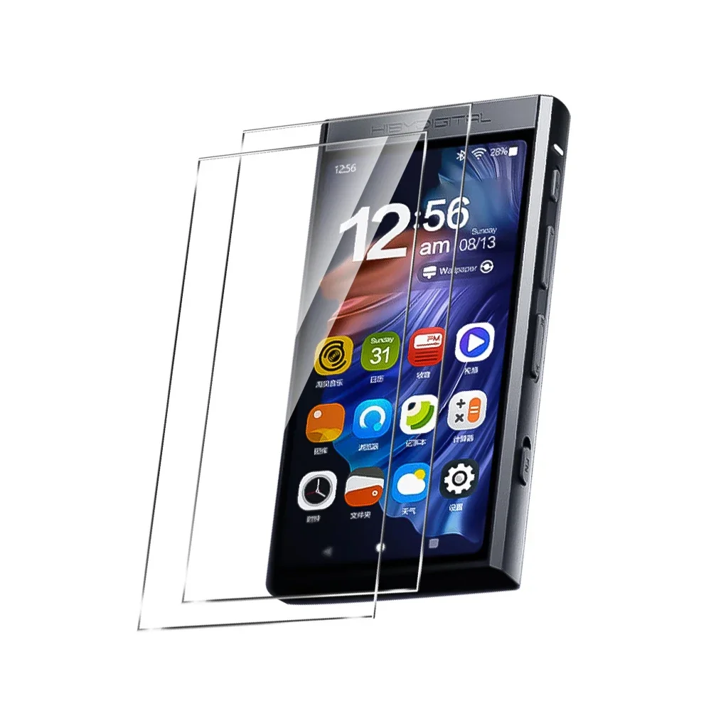 Premium Scratch-Proof Protective Tempered Glass LCD Screen Protector Film for HiBy Digital M300