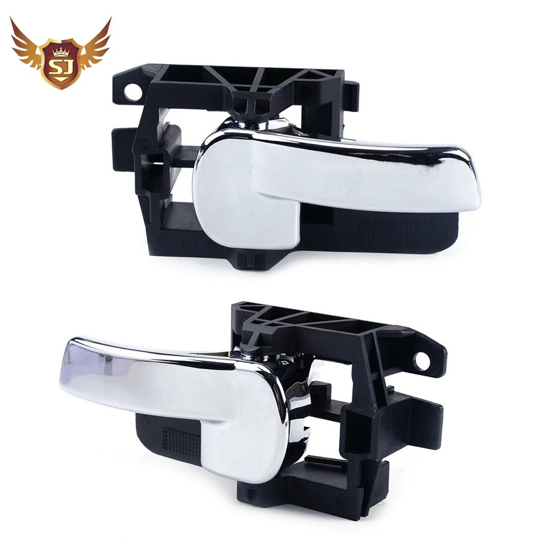 Interior Door Handle for Nissan Qashqai J10 2007-2013 Chrome Front and Rear Left and Right 80670-JD00E 80671-JD00E