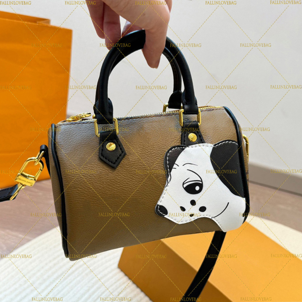 8A Evening Bags Shoulder Bags Top Designer Mini Nano 16cm Shoulder Bag Women Leather Denim Crossbody Luxury Brand Embossed Tote Purse Brown Flower Handbag pillow bag