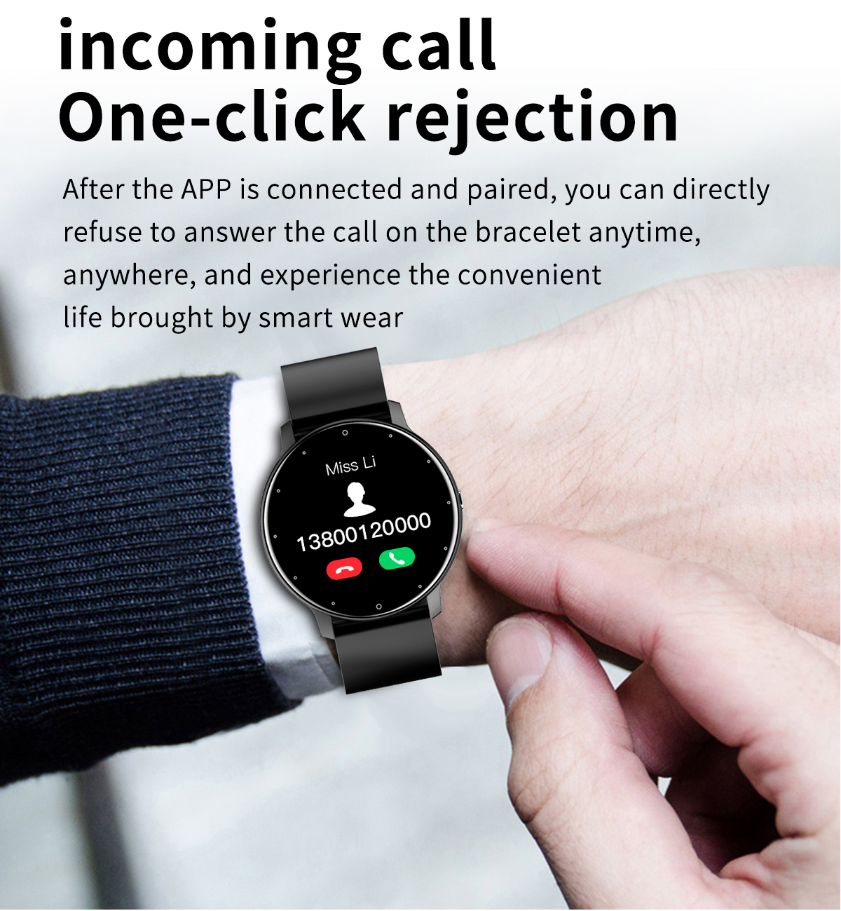 for OPPO Reno 11 Pro Reno 10 reno7 8 Reno9 SE A96 Find N 3 Flip Smart Watch Men Women Sports Sleep Heart Rate Monitor Waterproof