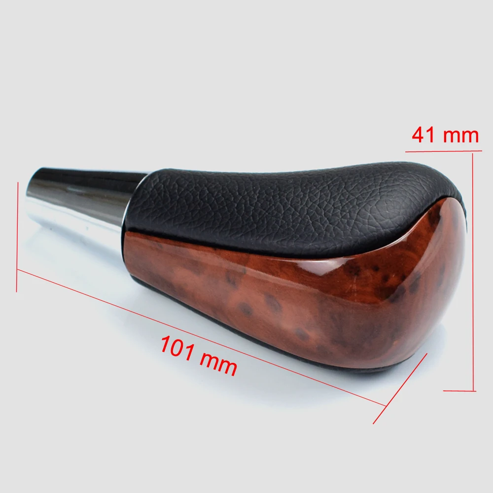 Gear Knob Automatic Shift Leather Shifter Lever ddmysmile Stick For Toyota Corolla Camry Yaris Rav4 For Lexus IS GS LS RX ES Models Smile