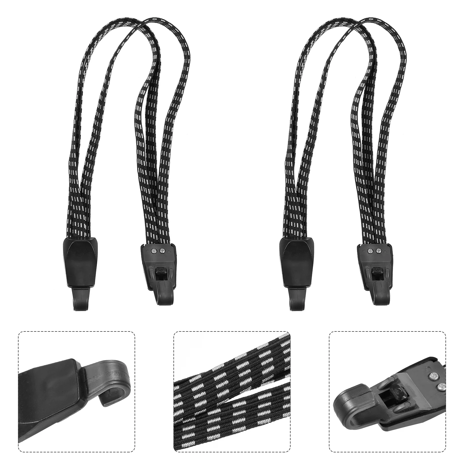 Luggage Strap Belt Binding Heavy Bungee Straps Duty Bundling Cargo Motorcycle Elastic Cords Rubber Fixed Fastening Tension