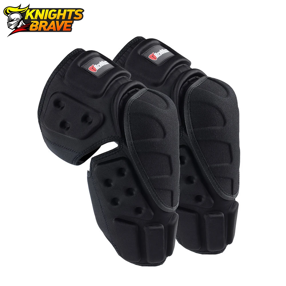 Pads HEROBIKER Motorcycle Knee Motorbike Motocross Knee Protector Guard Winter Keep Warm Moto Knee Protector Protective Gear smile